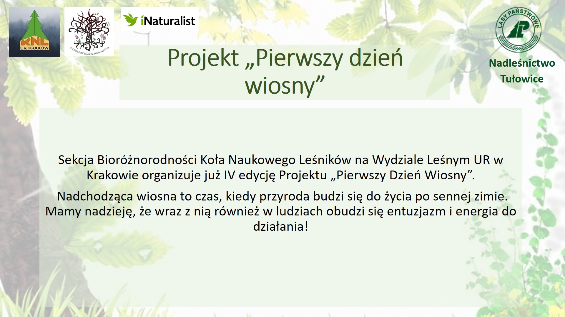 Plakat Pierwszy dzień wiosny